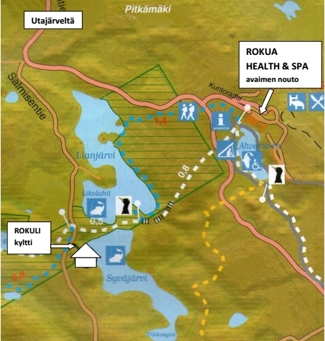 Ajo-ohje Utajärven suunnasta